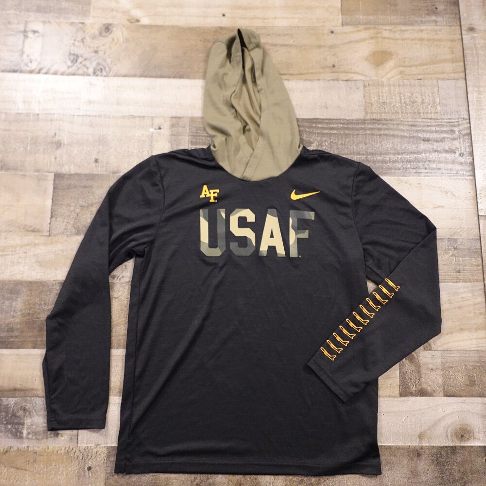 Nike Usaf Air Force Academy Dri-Fit Color Block Intensity Hoodie Men's Medium